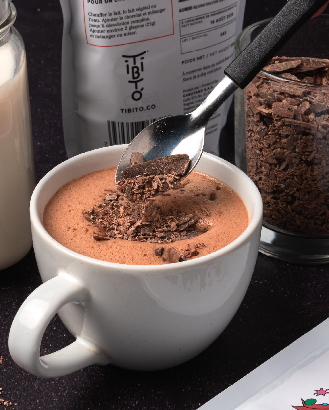 Cómo hacer chocolate de taza al estilo tradicional colombiano con Tibitó