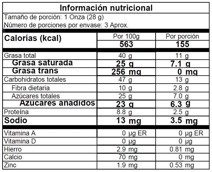 
                  
                    Chocolate oscuro Arauca 70% cacao
                  
                