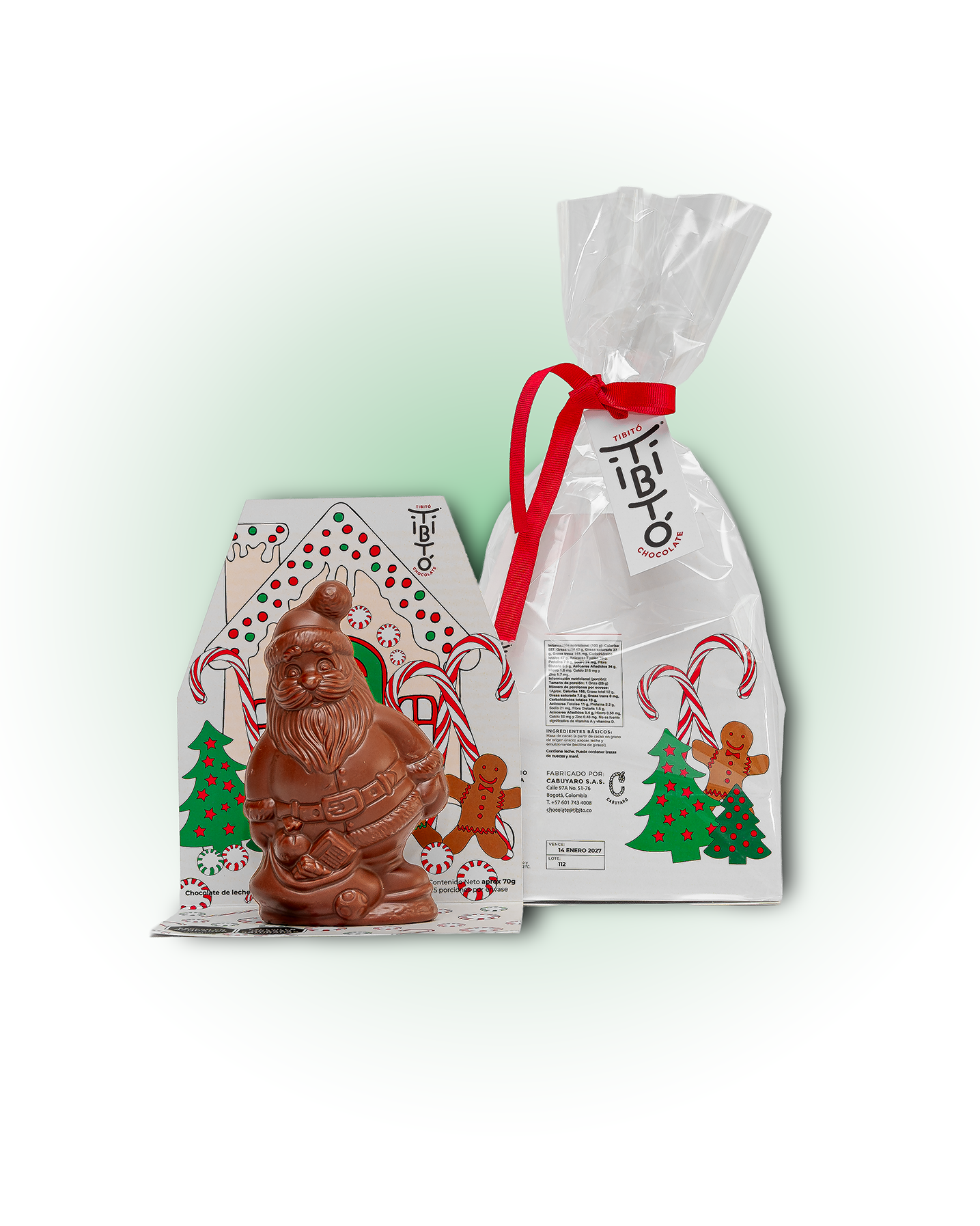 
                  
                    Chocolate caramelo Papá Noel 46% cacao
                  
                