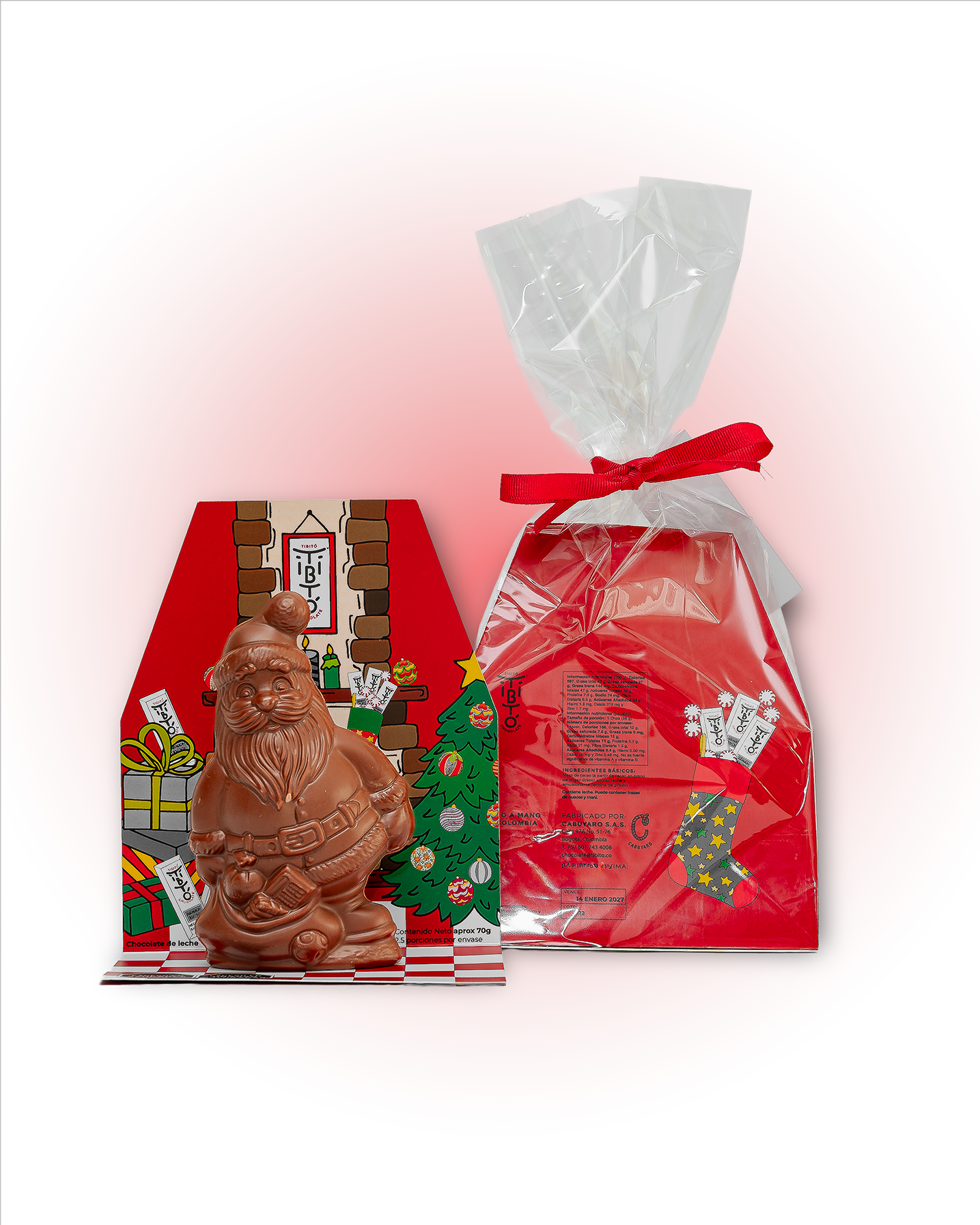 
                  
                    Chocolate caramelo Papá Noel 46% cacao
                  
                