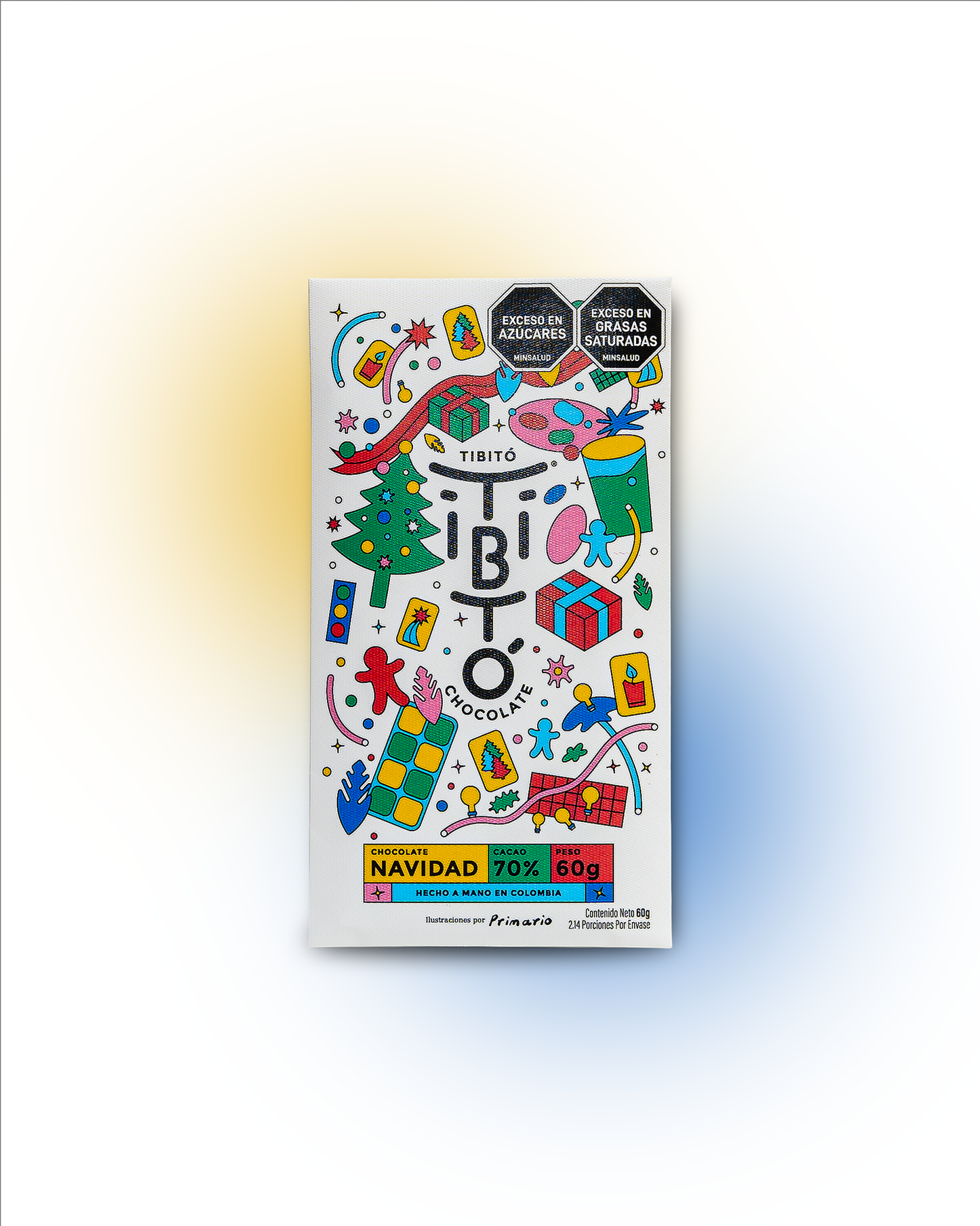 
                  
                    Chocolate oscuro 70% cacao sabor navidad
                  
                