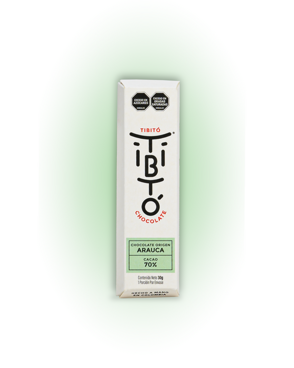 Packs Chocolate oscuro Arauca 70% cacao