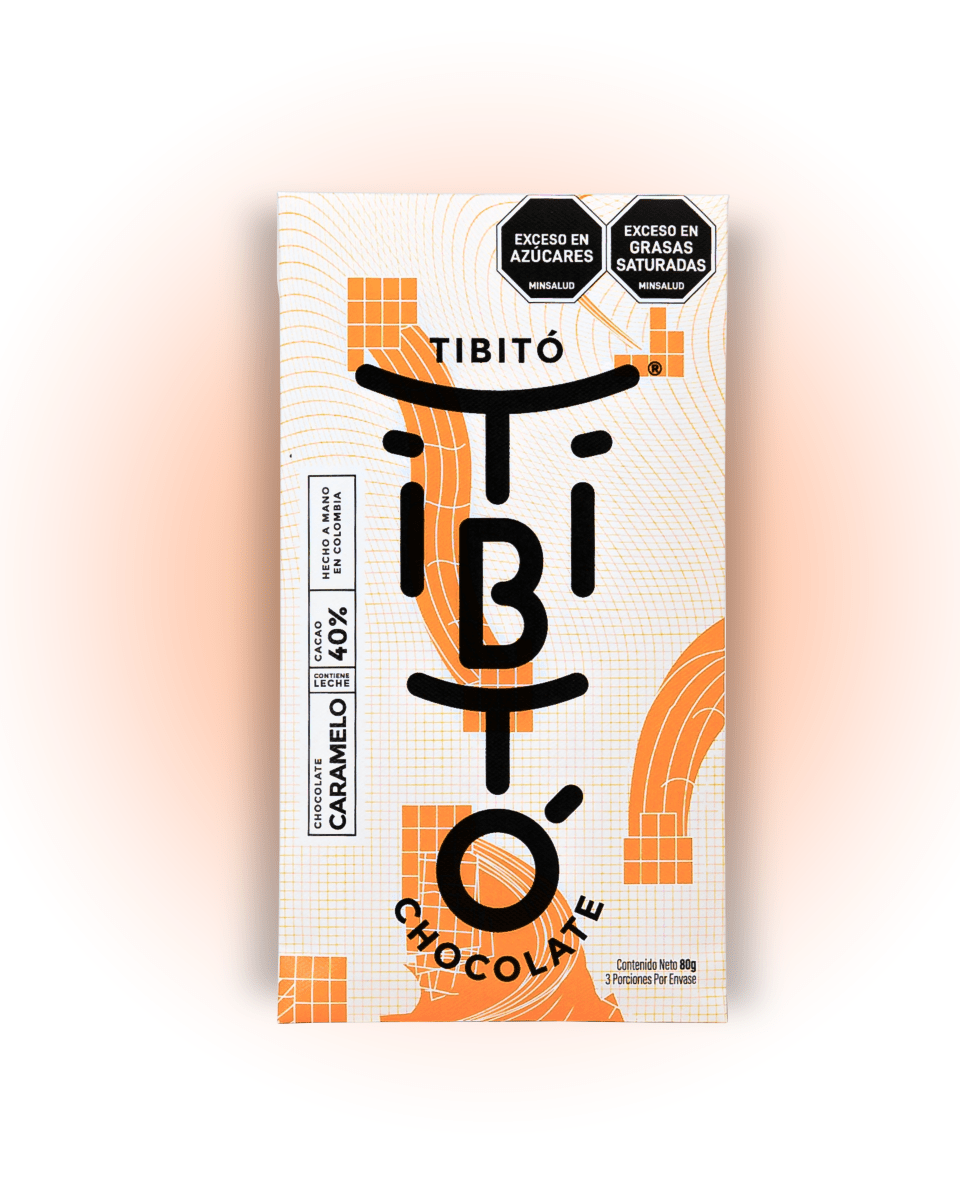 Chocolate Caramelo 40% cacao con leche - Tibitó
