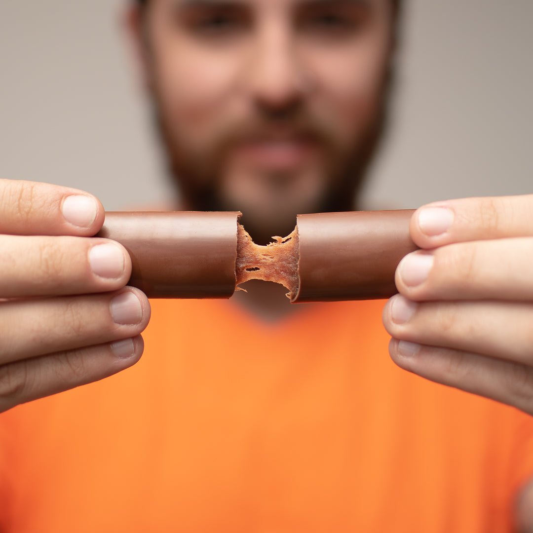 
                  
                    Chocolate caramelo relleno Bonflit (5 unidades) - Tibitó
                  
                