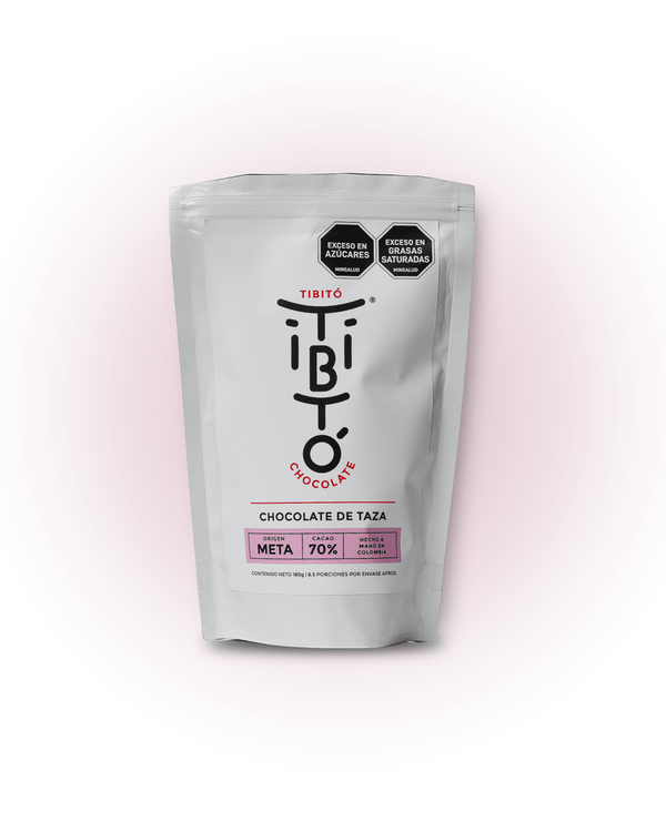 Chocolate de taza Tibitó Meta 70% cacao