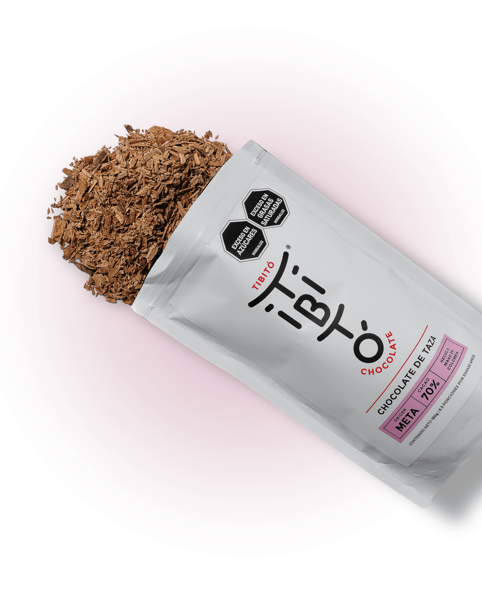 Chocolate de taza Tibitó Meta 70% cacao - Tibitó