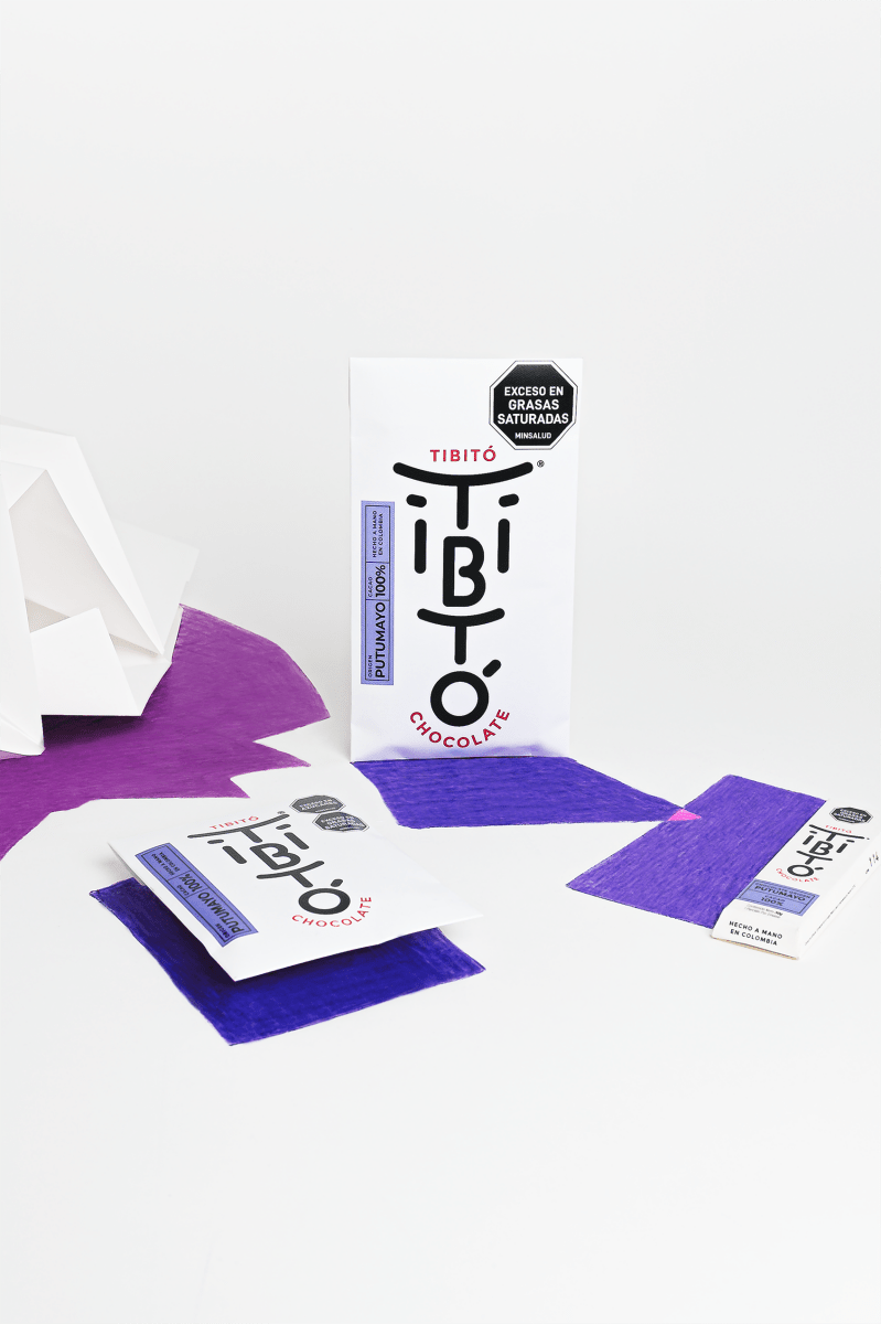 
                  
                    Chocolate extraoscuro Putumayo 100% cacao - Tibitó
                  
                