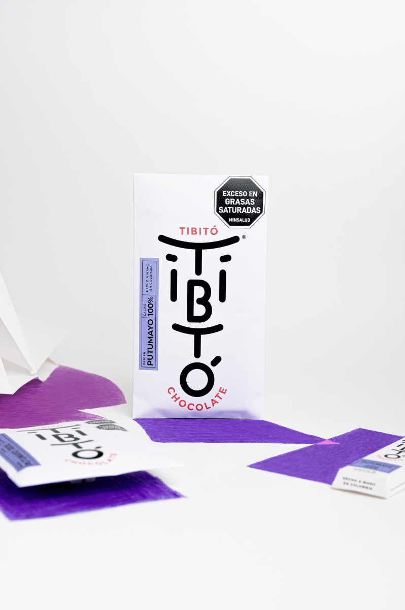 
                  
                    Chocolate extraoscuro Putumayo 100% cacao - Tibitó
                  
                