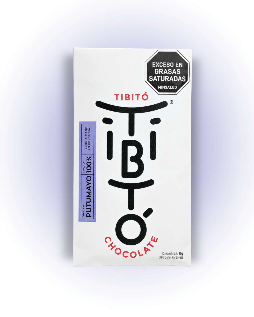 Chocolate extraoscuro Putumayo 100% cacao - Tibitó