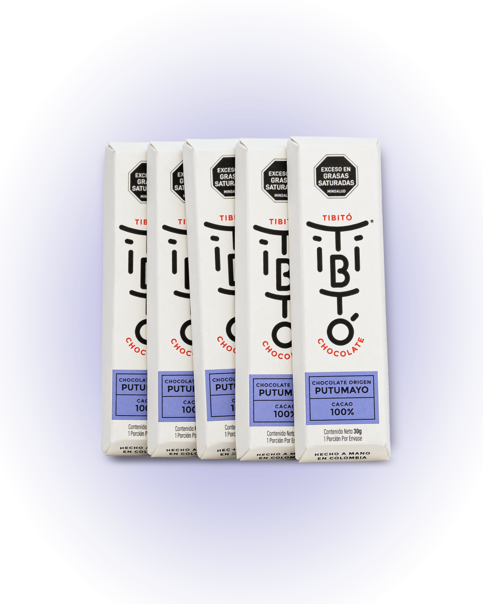 
                  
                    Chocolate extraoscuro Putumayo 100% cacao - Tibitó
                  
                