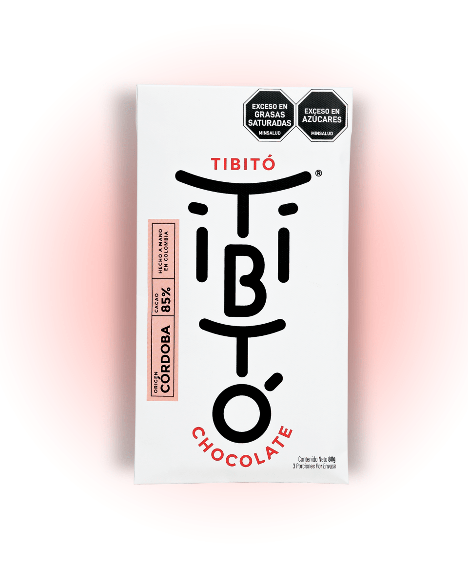 
                  
                    Chocolate oscuro Cordoba 85% cacao - Tibitó
                  
                
