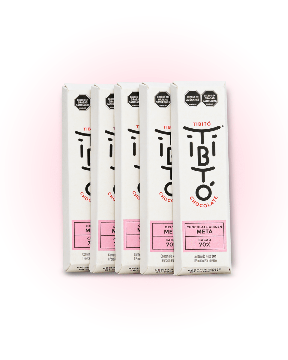 
                  
                    Chocolate oscuro Meta 70% cacao - Tibitó
                  
                