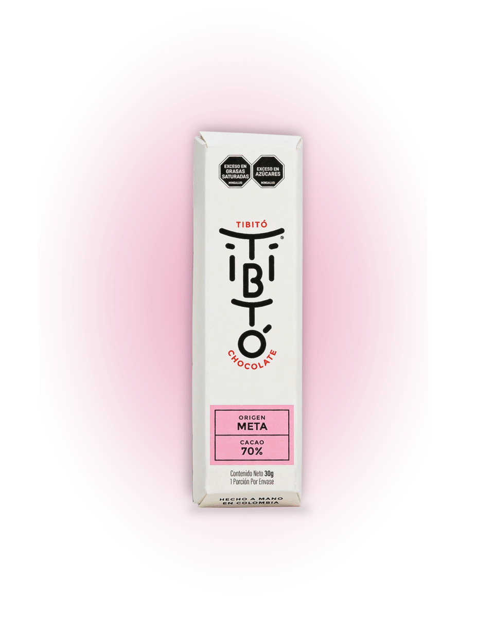 
                  
                    Chocolate oscuro Meta 70% cacao - Tibitó
                  
                