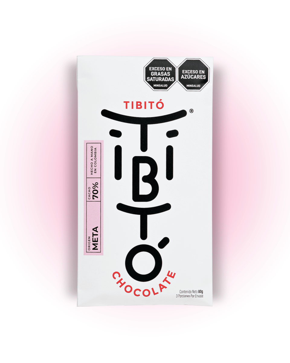 
                  
                    Chocolate oscuro Meta 70% cacao - Tibitó
                  
                