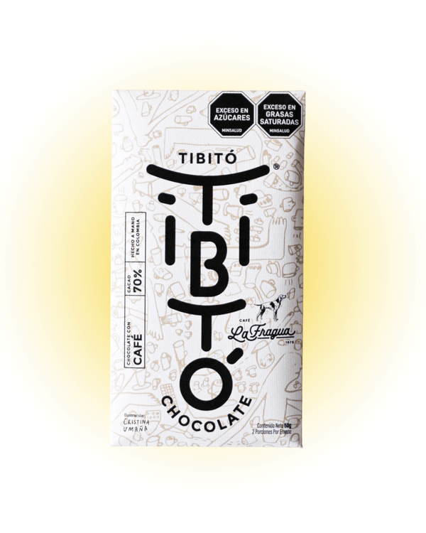 Chocolate oscuro 70% con café