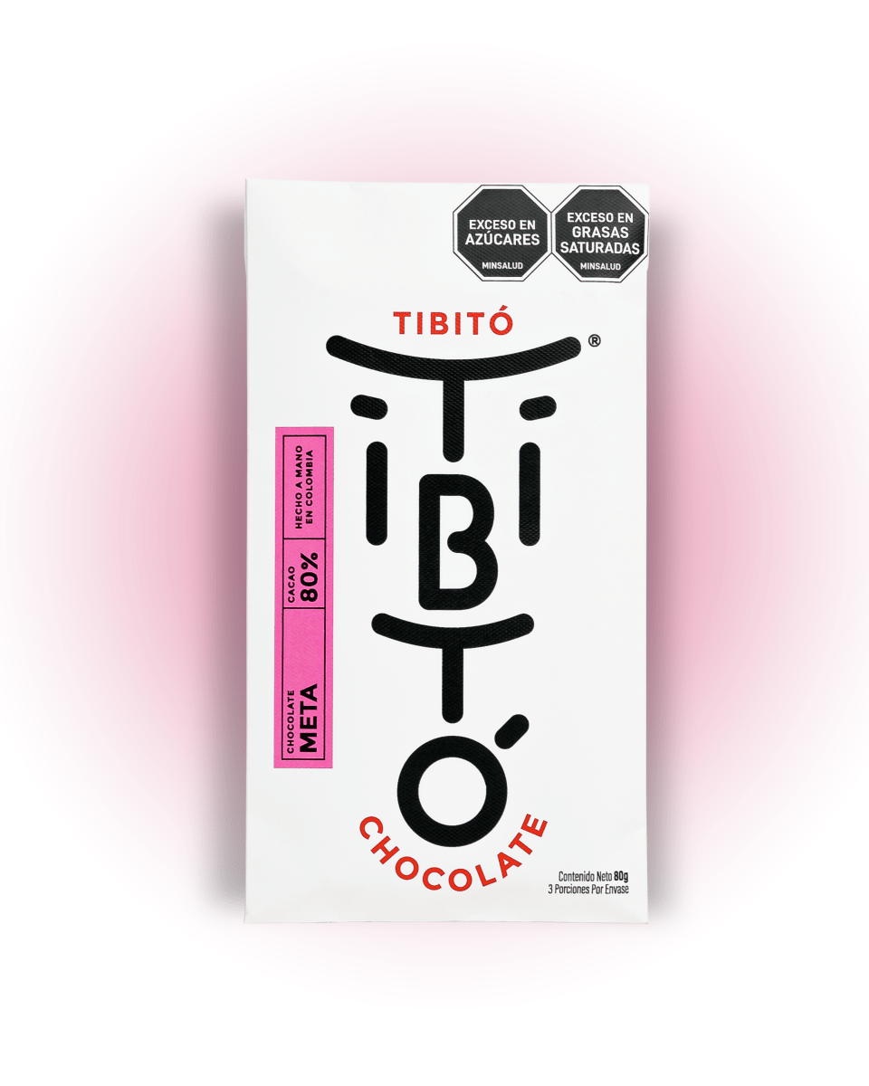 Chocolate oscuro Meta 80% cacao - Tibitó