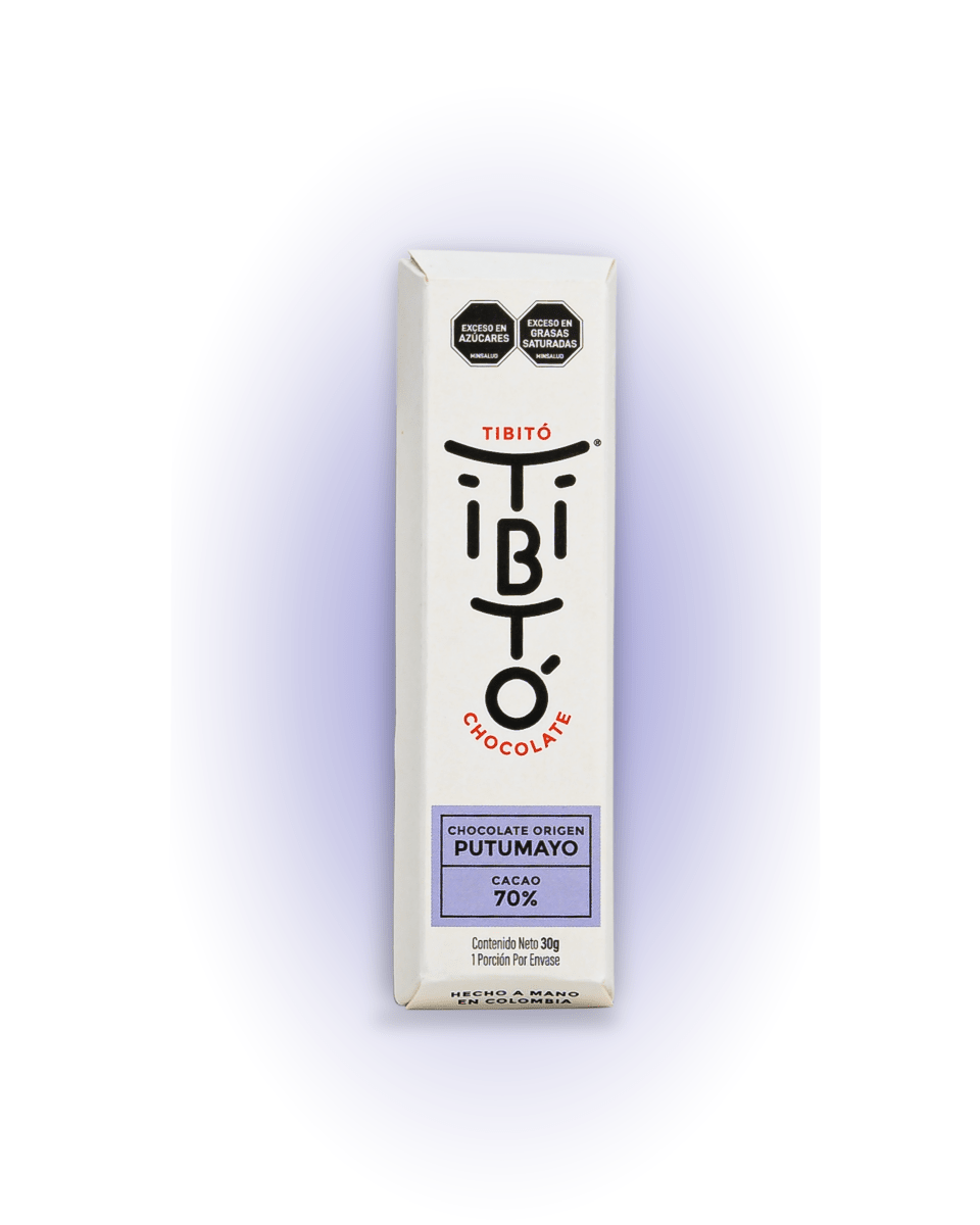 
                  
                    Chocolate oscuro Putumayo 70% cacao - Tibitó
                  
                