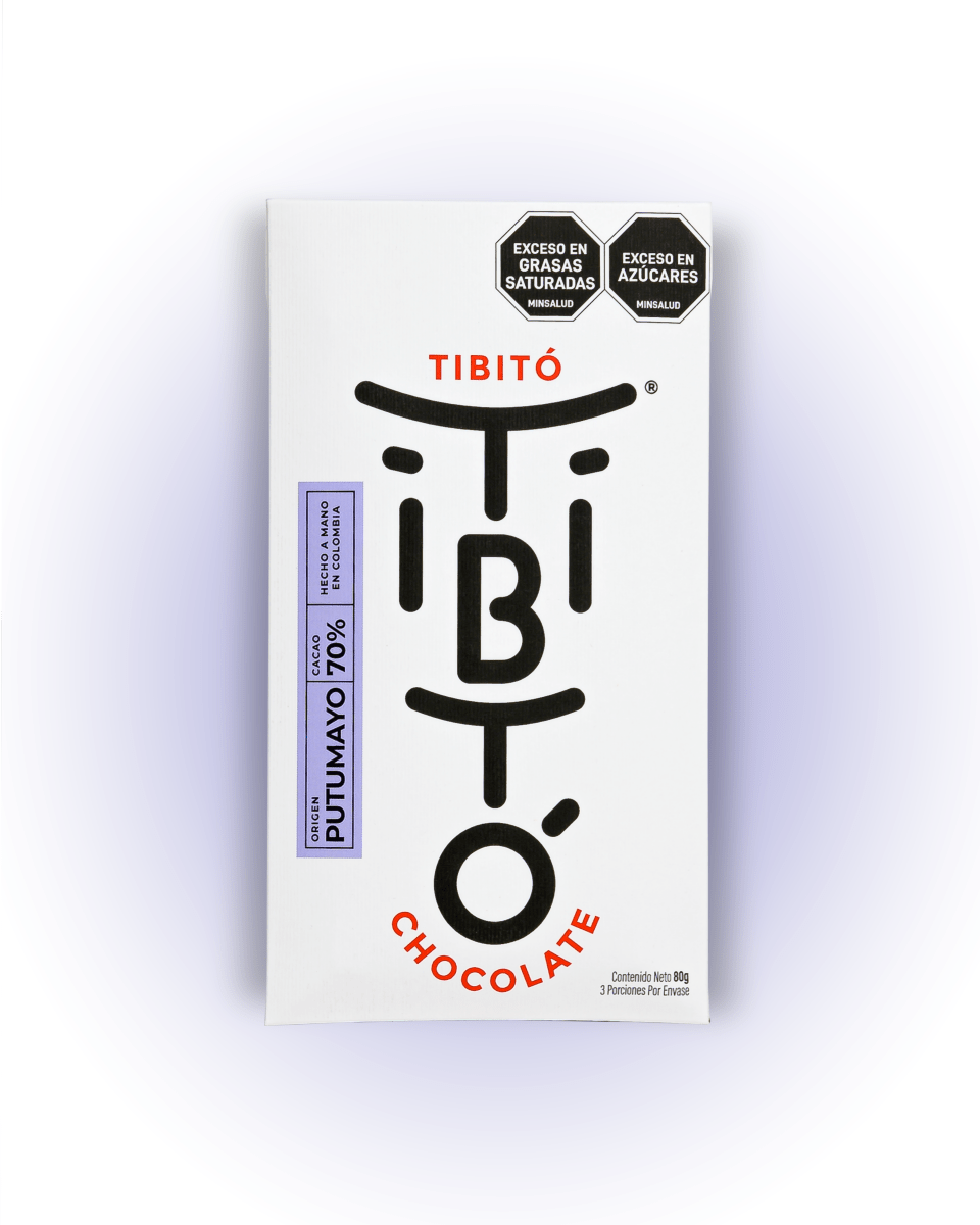 Chocolate oscuro Putumayo 70% cacao - Tibitó
