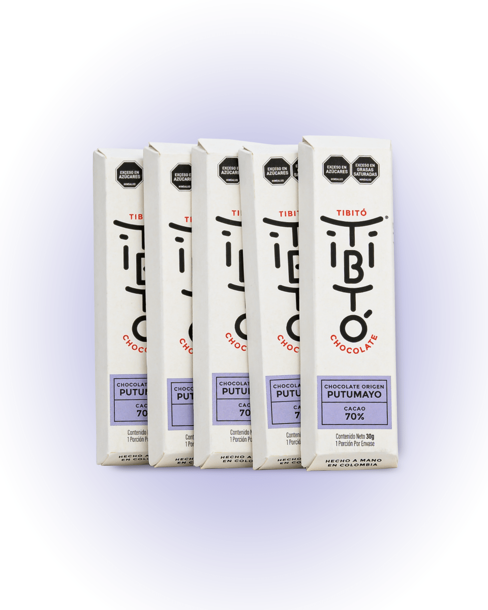 
                  
                    Chocolate oscuro Putumayo 70% cacao - Tibitó
                  
                