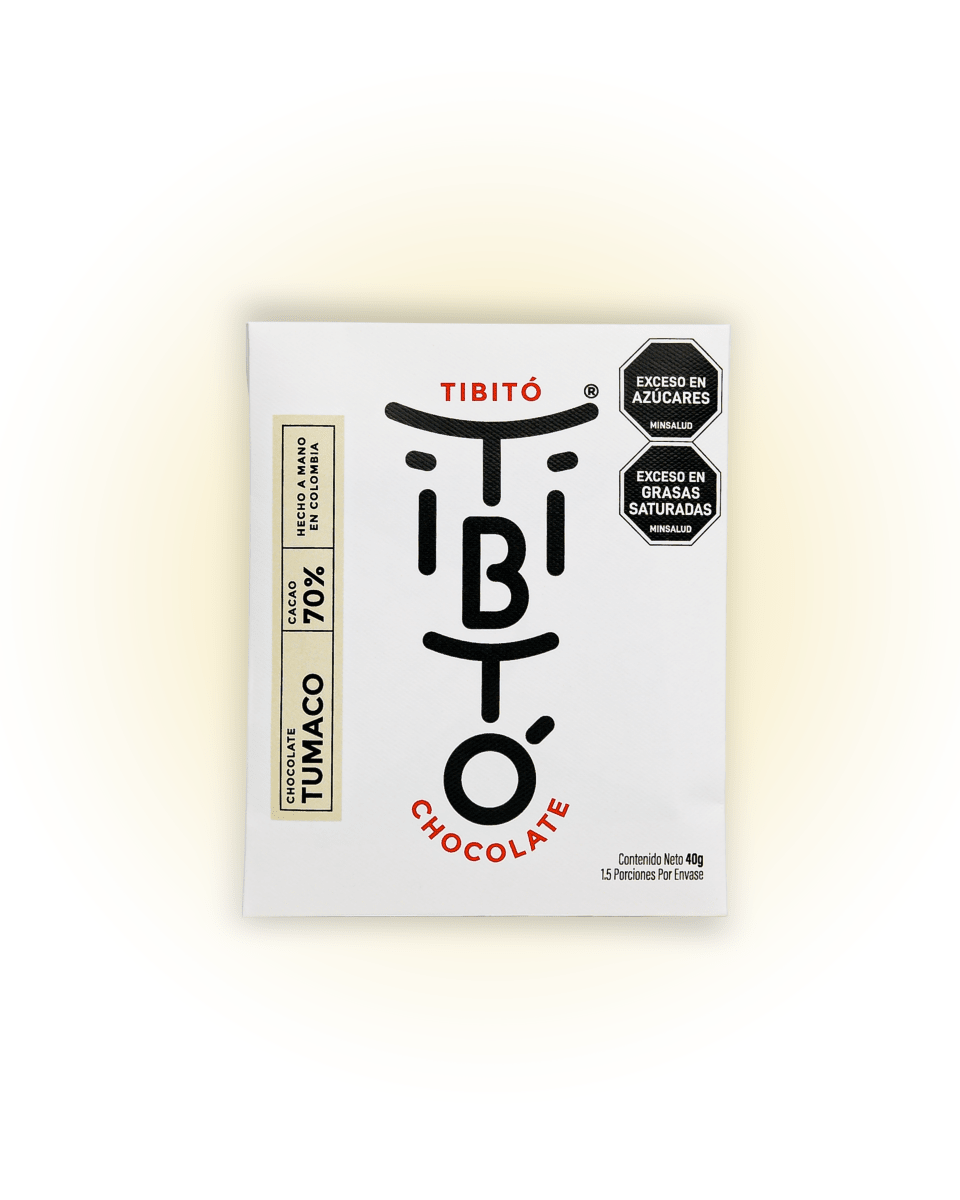 
                  
                    Chocolate oscuro Tumaco 70% cacao - Tibitó
                  
                