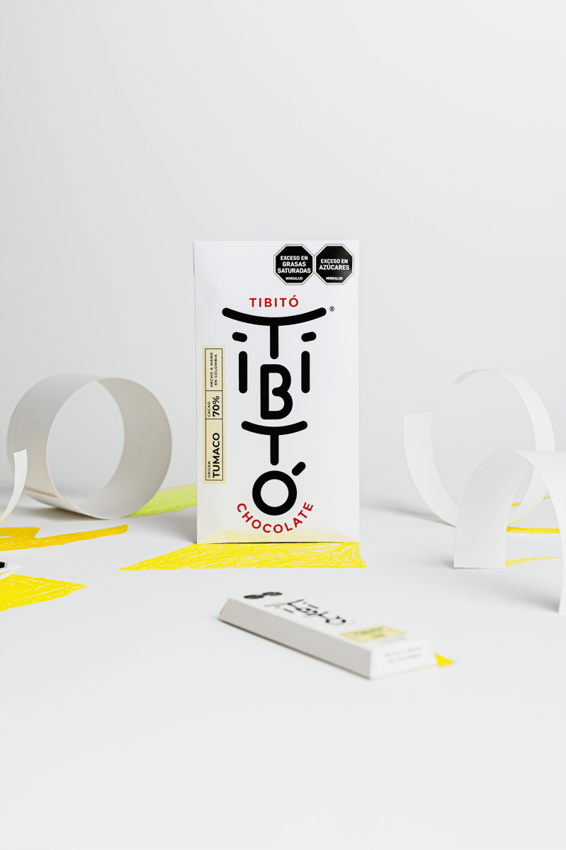 
                  
                    Chocolate oscuro Tumaco 70% cacao - Tibitó
                  
                