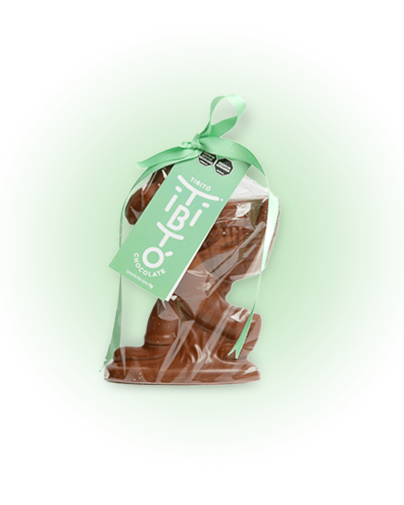 Conejo de Pascua de Chocolate Caramelo 40% - Tibitó