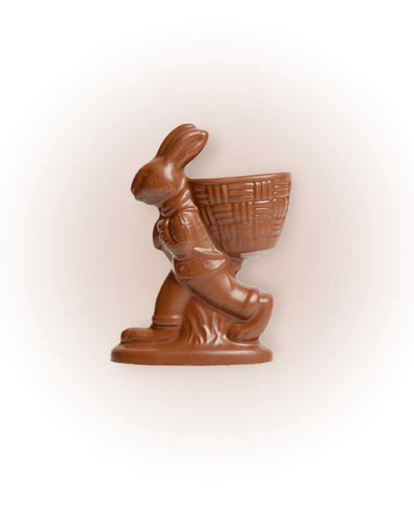 Conejo de Pascua de Chocolate Caramelo 40% - Tibitó