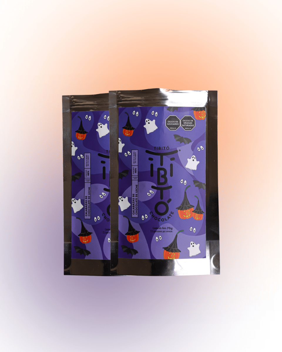 
                  
                    Especial Halloween- Bolsa de calabazas de chocolate - Tibitó
                  
                