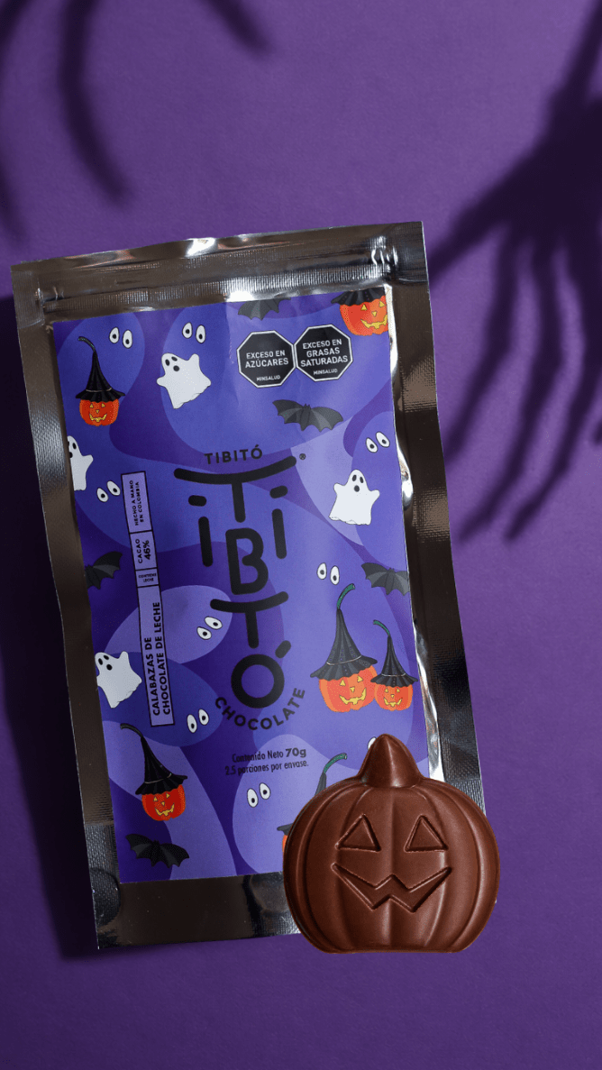 
                  
                    Especial Halloween- Bolsa de calabazas de chocolate - Tibitó
                  
                